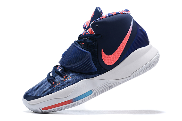 2020 Nike Kyrie Irving 6 Sea Blue Orange Shoes For Women